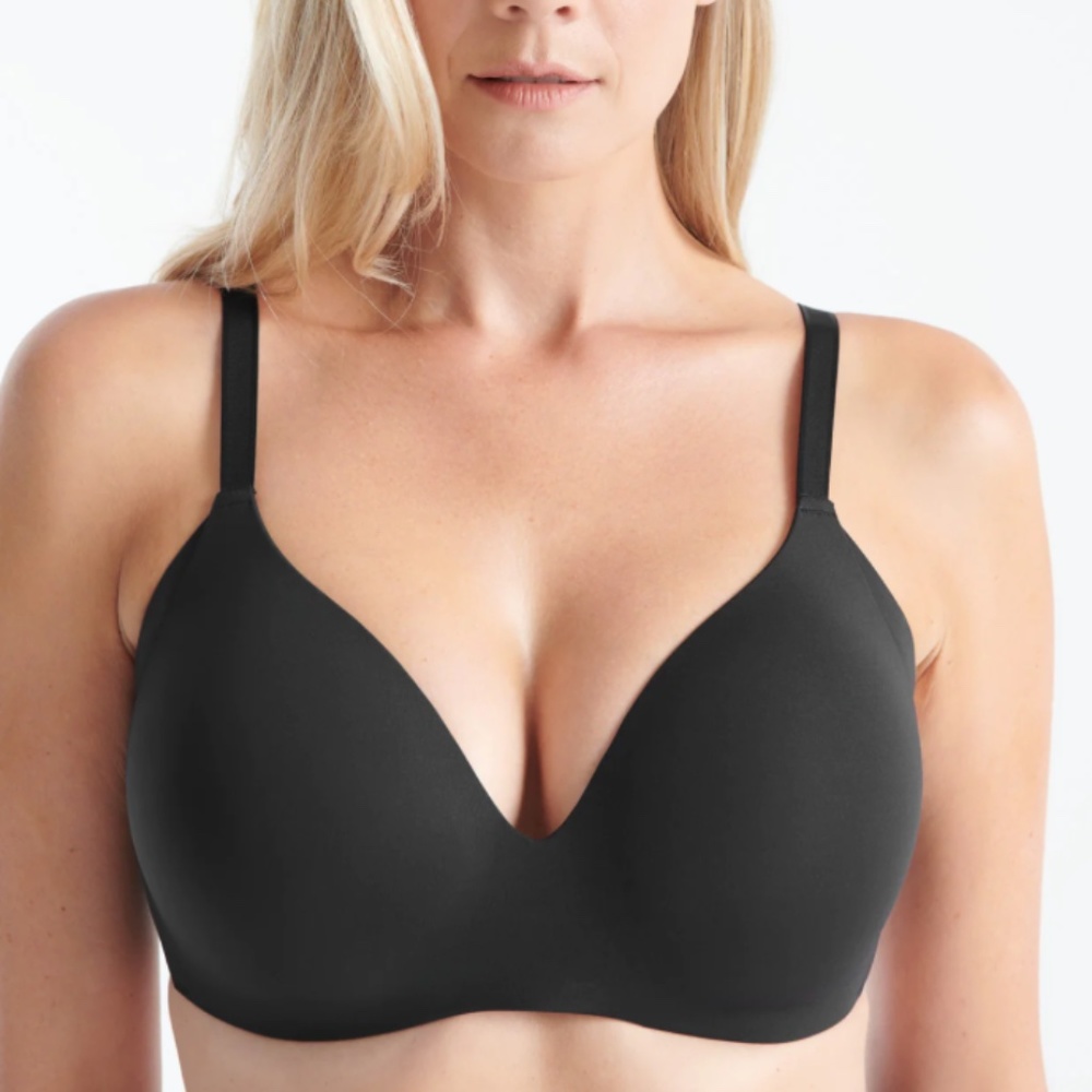 Women's Black Seamless Bra